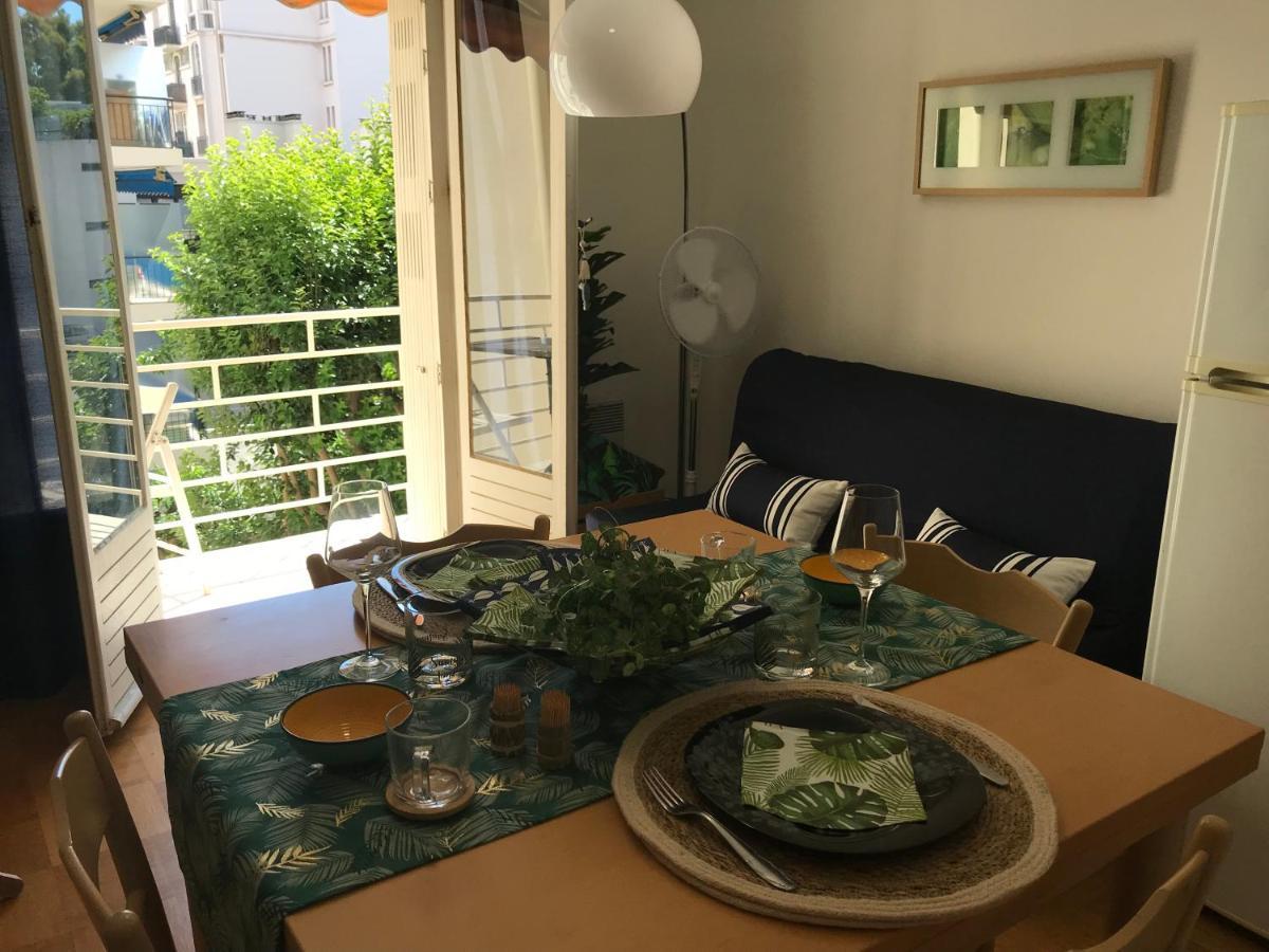 Charmant Appartement Au Coeur De Juan Les Pins Антиб Экстерьер фото